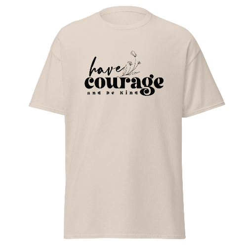 T-shirt "courage"