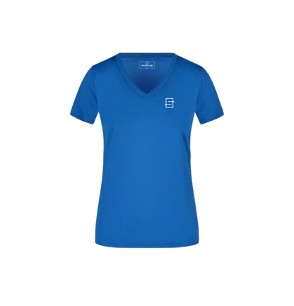 Padel t-shirt dames v-hals