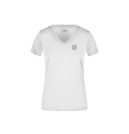 Padel t-shirt dames v-hals