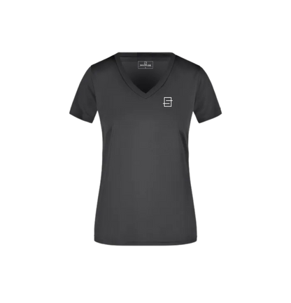 Padel t-shirt dames v-hals