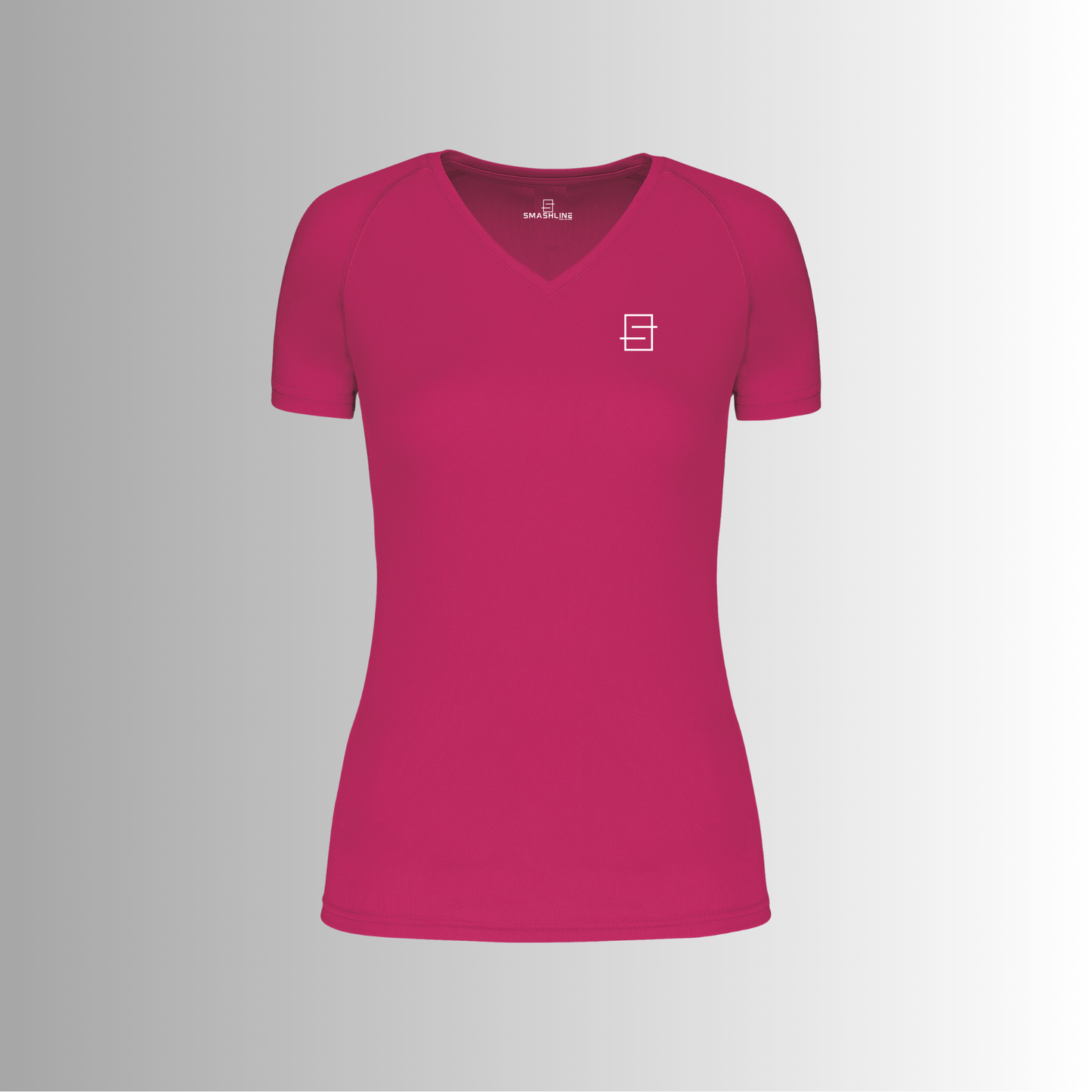 Padel t-shirt dames v-hals