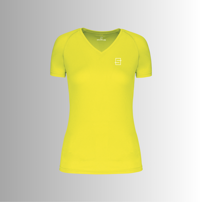 Padel t-shirt dames v-hals