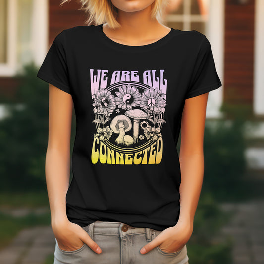 T-shirt - we are all connected