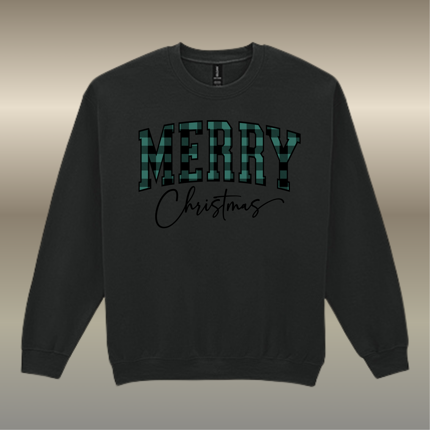 Sweater Merry Christmas groen
