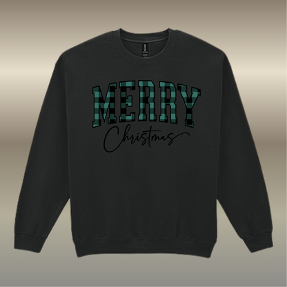 Sweater Merry Christmas groen