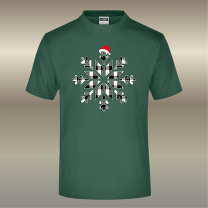 T-shirt sneeuwvlok kerst