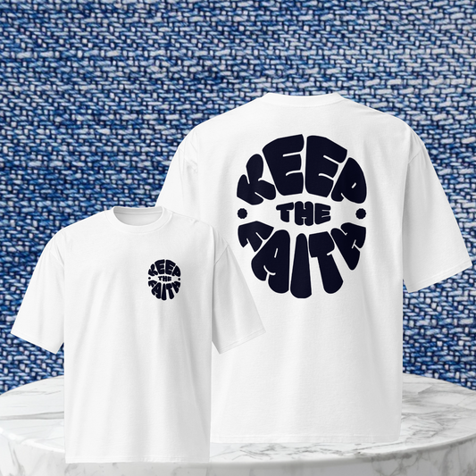 "Keep The Faith" - Oversized t-shirt