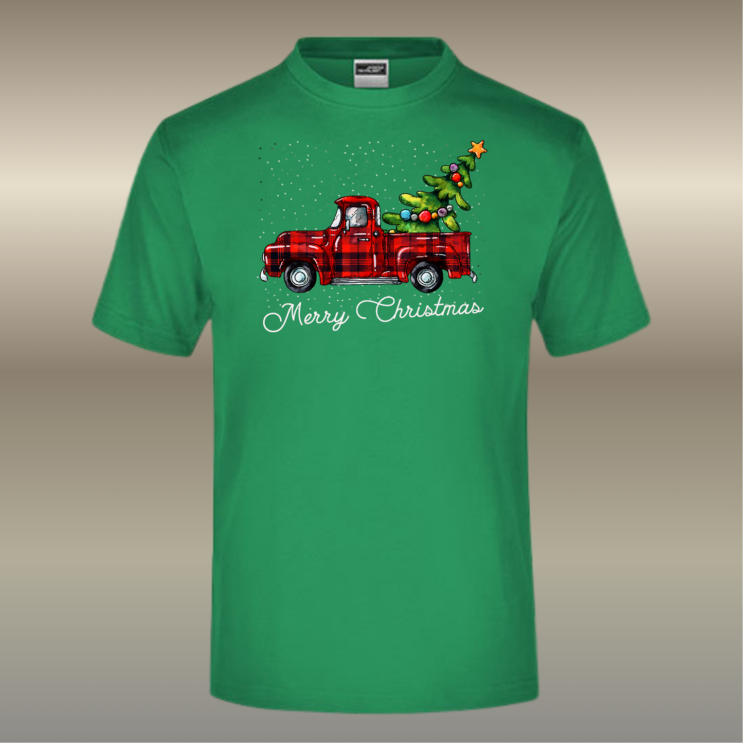 t-shirt kerst print goedkoop