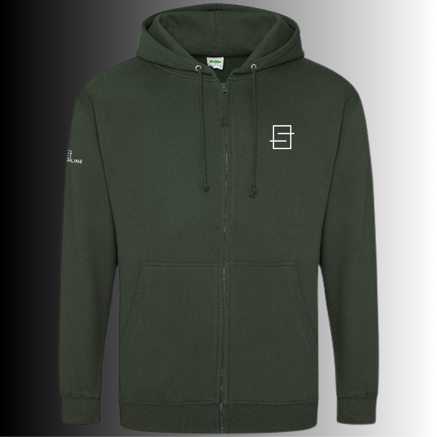 Smashline Unisex Hoodie met Rits - Comfortabele Sporttrui voor Padel, Tennis & Lifestyle