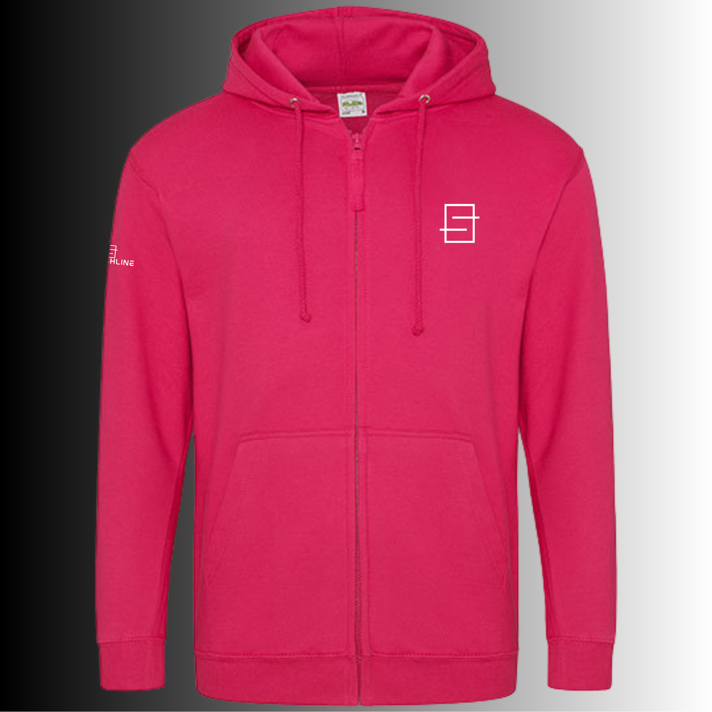 Smashline Unisex Hoodie met Rits - Comfortabele Sporttrui voor Padel, Tennis & Lifestyle