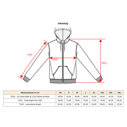 Padel hoodie met ritssluiting - Smashline - XS - S - M - L
