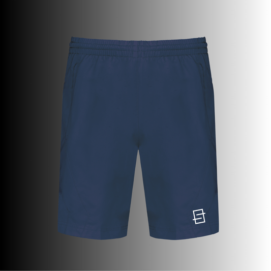 korte broek voor heren in de kleur blauw uit de smashline collectie