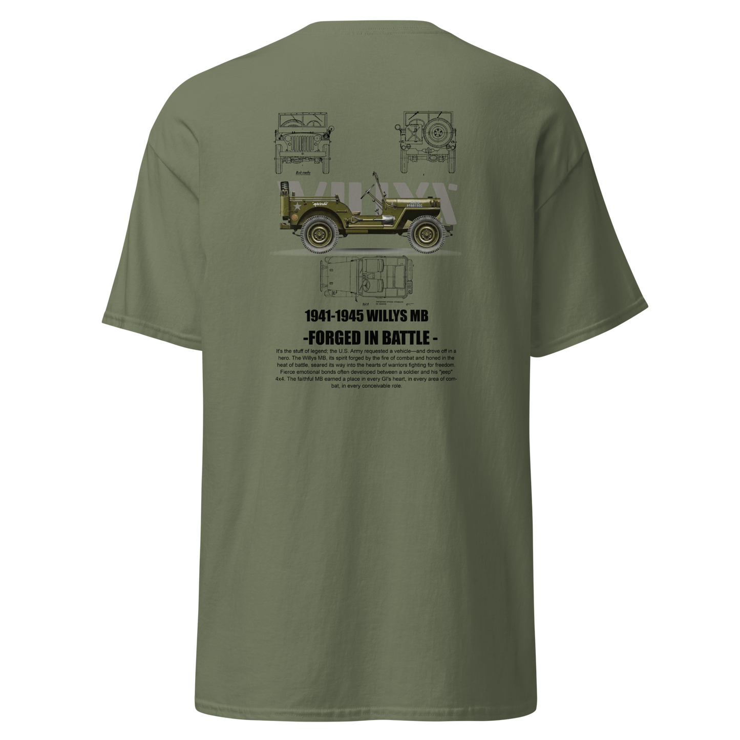 T-shirt - Willys U.S. Army