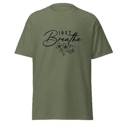 T-shirt "just breathe"