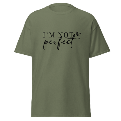 T-Shirt "Ich bin nicht perfekt"