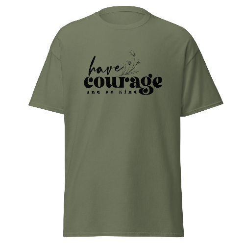 T-shirt "courage"