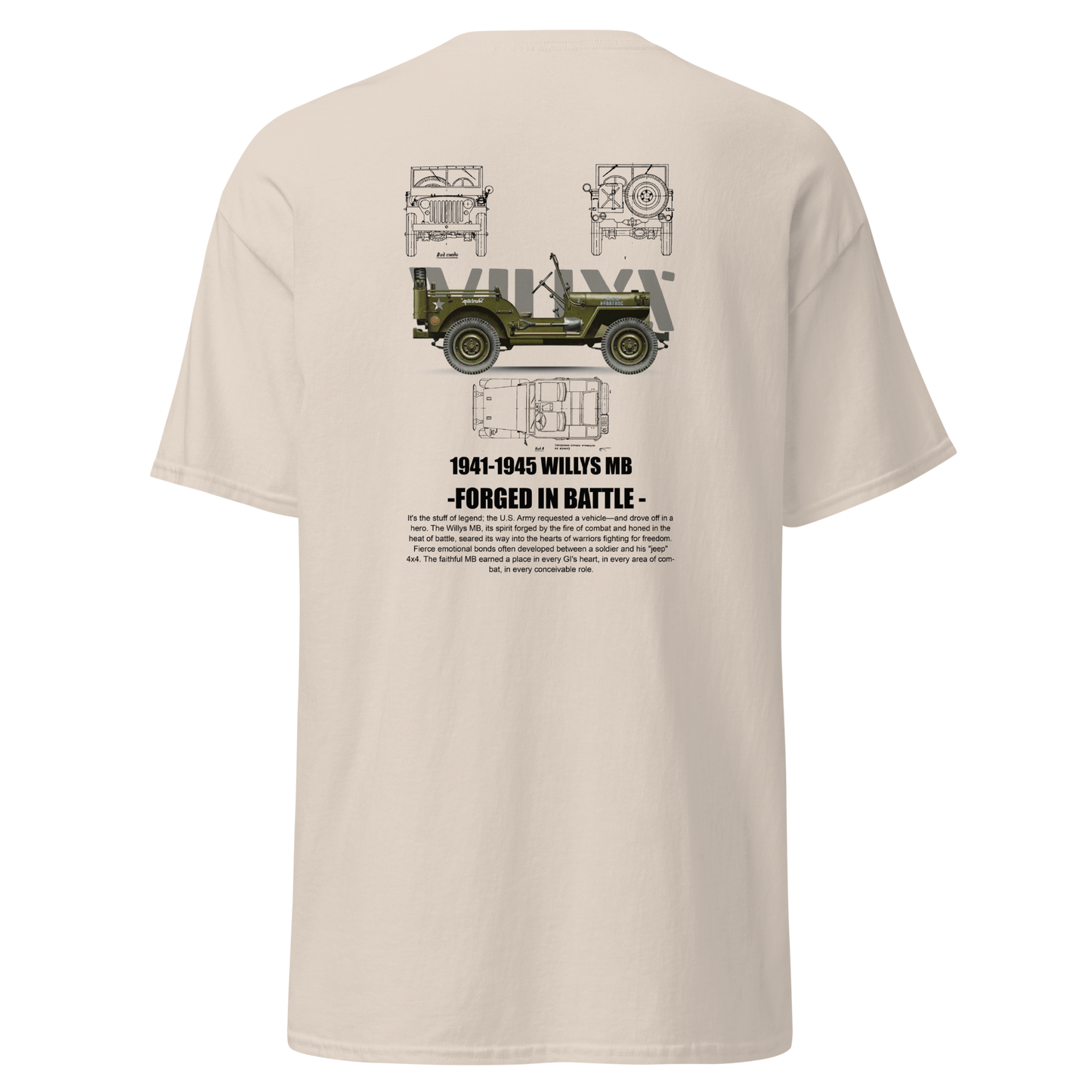 T-shirt - Willys U.S. Army