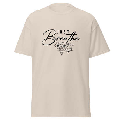 T-shirt "just breathe"