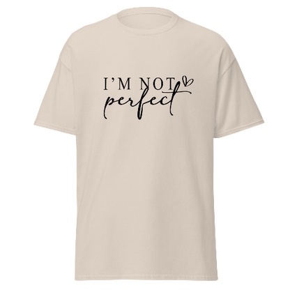 T-Shirt "Ich bin nicht perfekt"