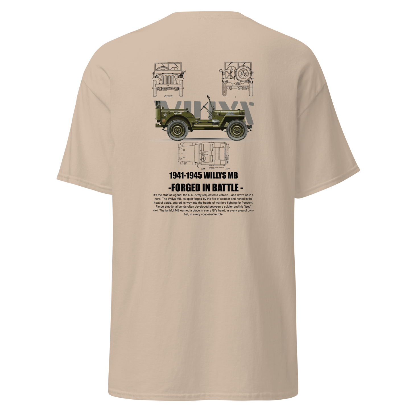 T-shirt - Willys U.S. Army