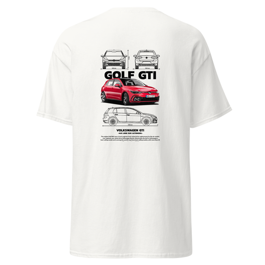 T-shirt - VW Golf GTI red