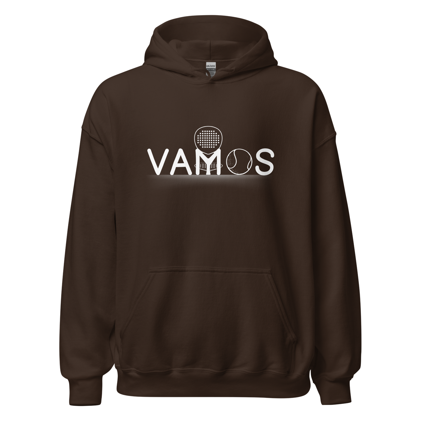 Padel hoodie - Vamos - opdruk wit - S-M-L-XL