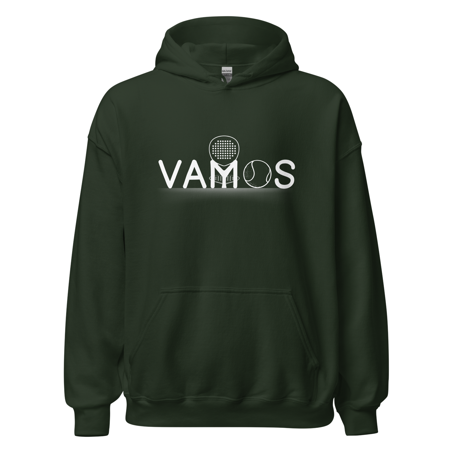 Padel hoodie - Vamos - opdruk wit - S-M-L-XL