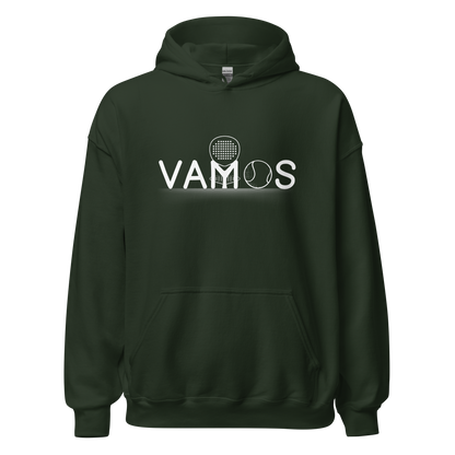 Padel hoodie - Vamos - opdruk wit - S-M-L-XL