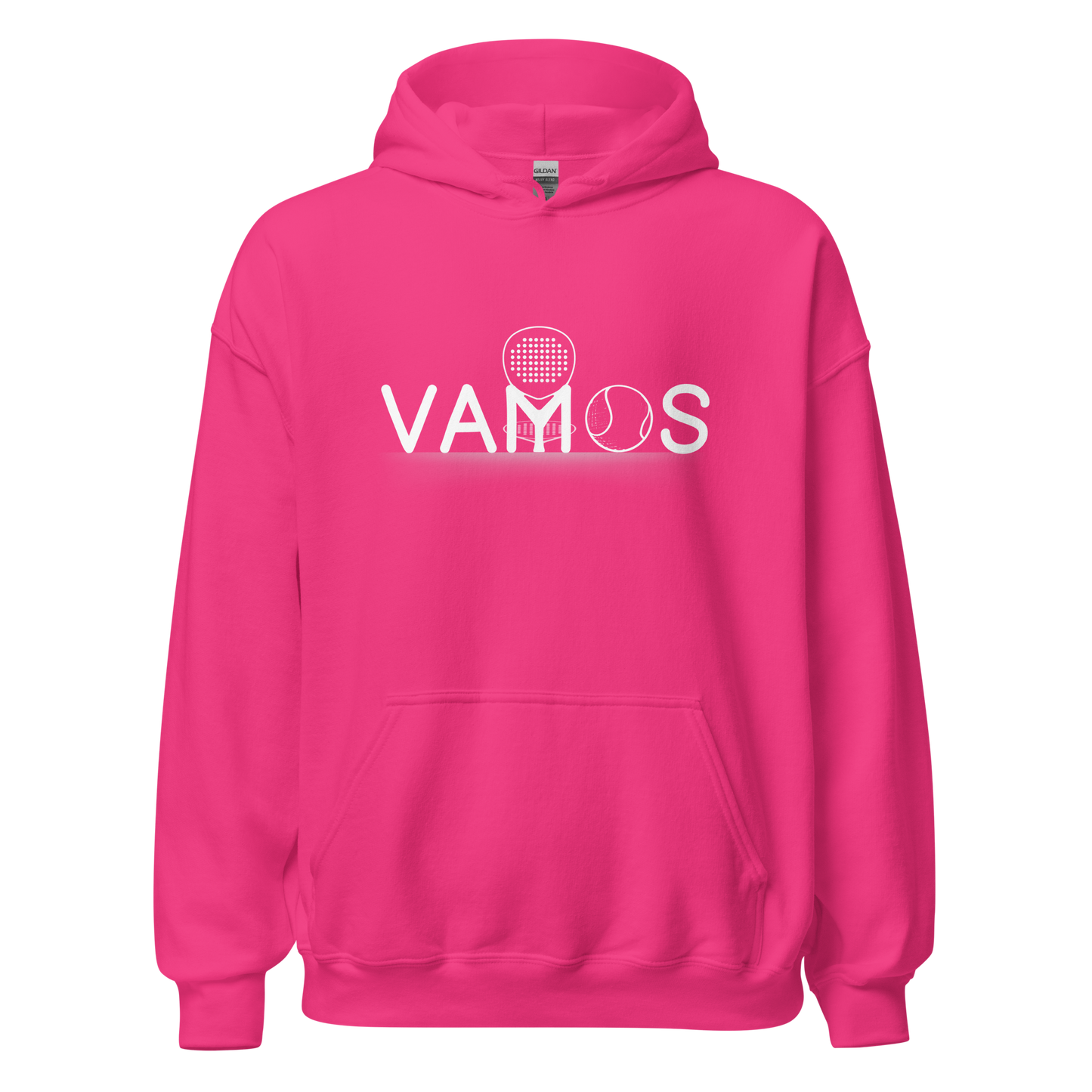 Padel hoodie - Vamos - opdruk wit - S-M-L-XL