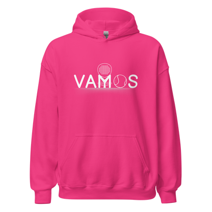 Padel hoodie - Vamos - opdruk wit - S-M-L-XL