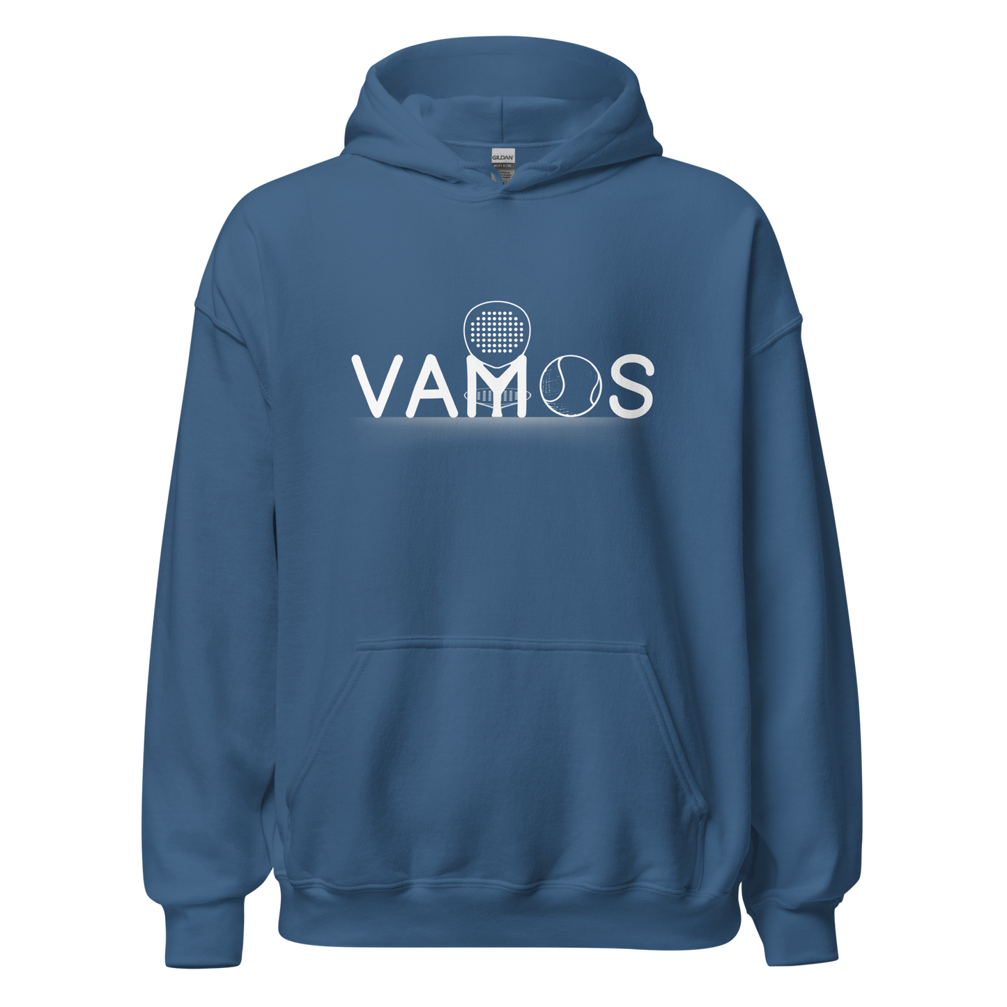 Padel hoodie - Vamos - opdruk wit - S-M-L-XL