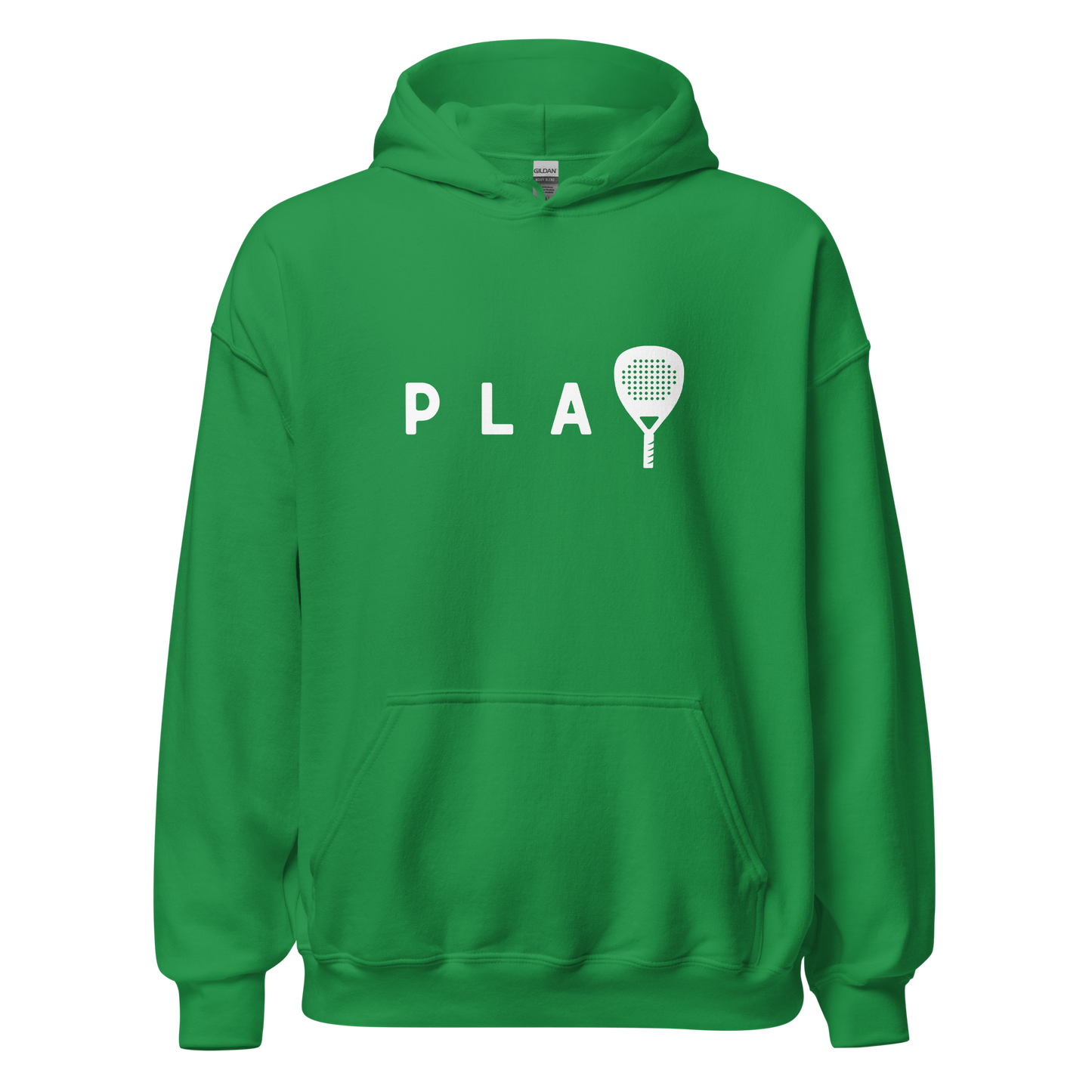 Padel hoodie - PLAY - opdruk wit - 2XL-3XL