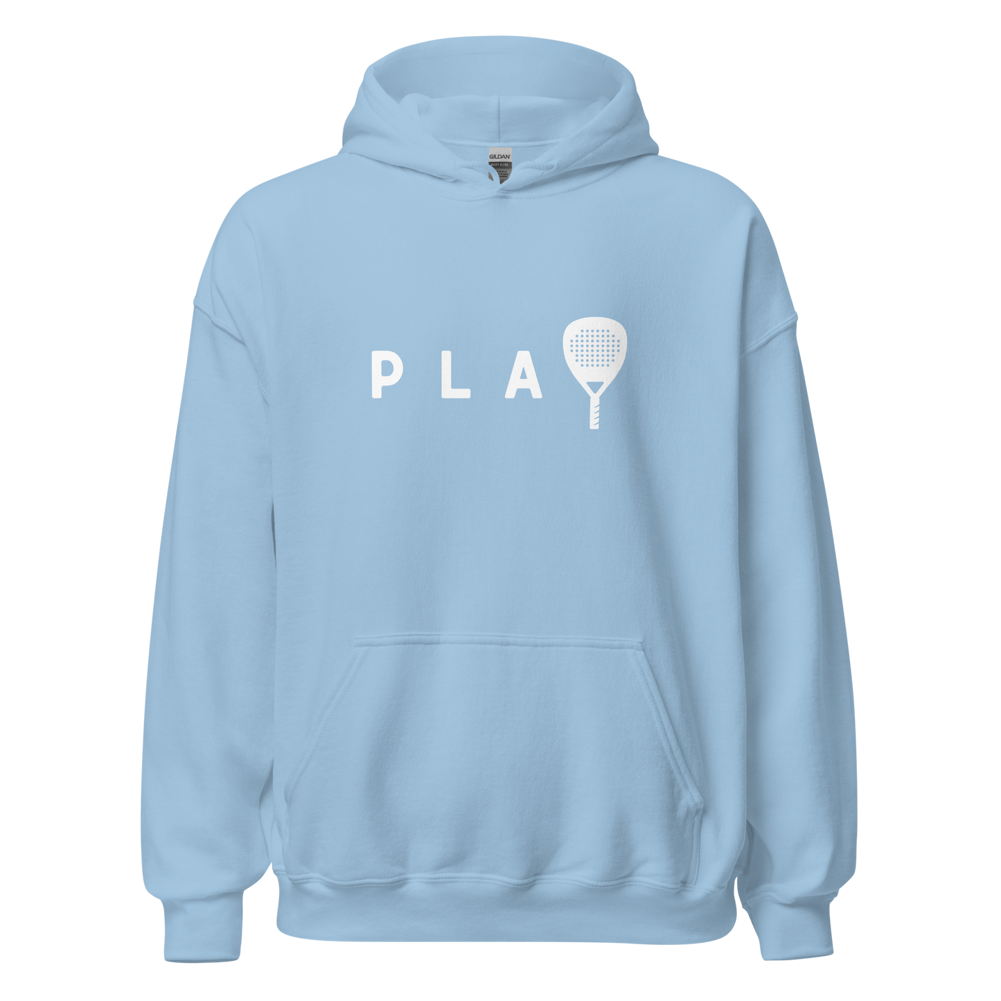 Padel hoodie - PLAY - opdruk wit - 2XL-3XL