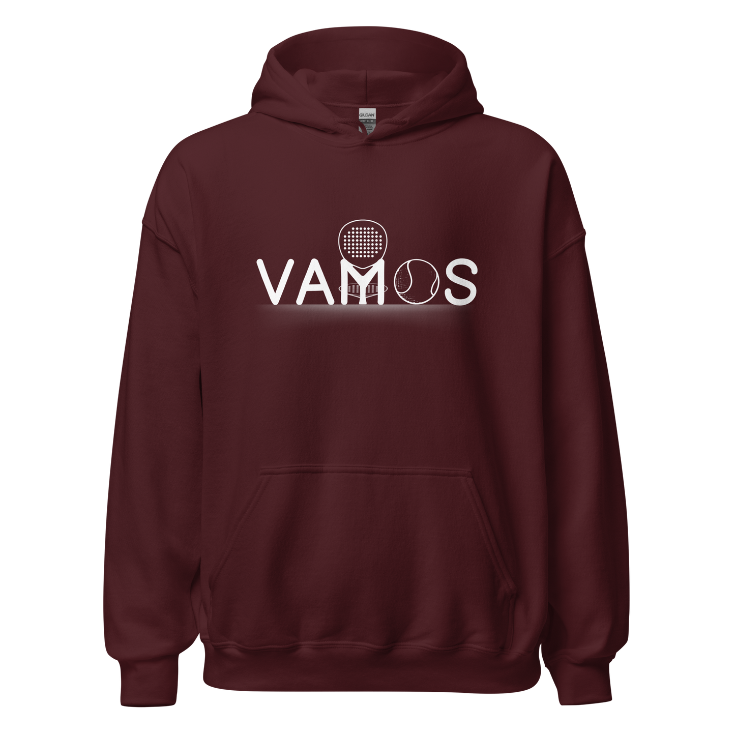 Padel hoodie - Vamos - opdruk wit - S-M-L-XL