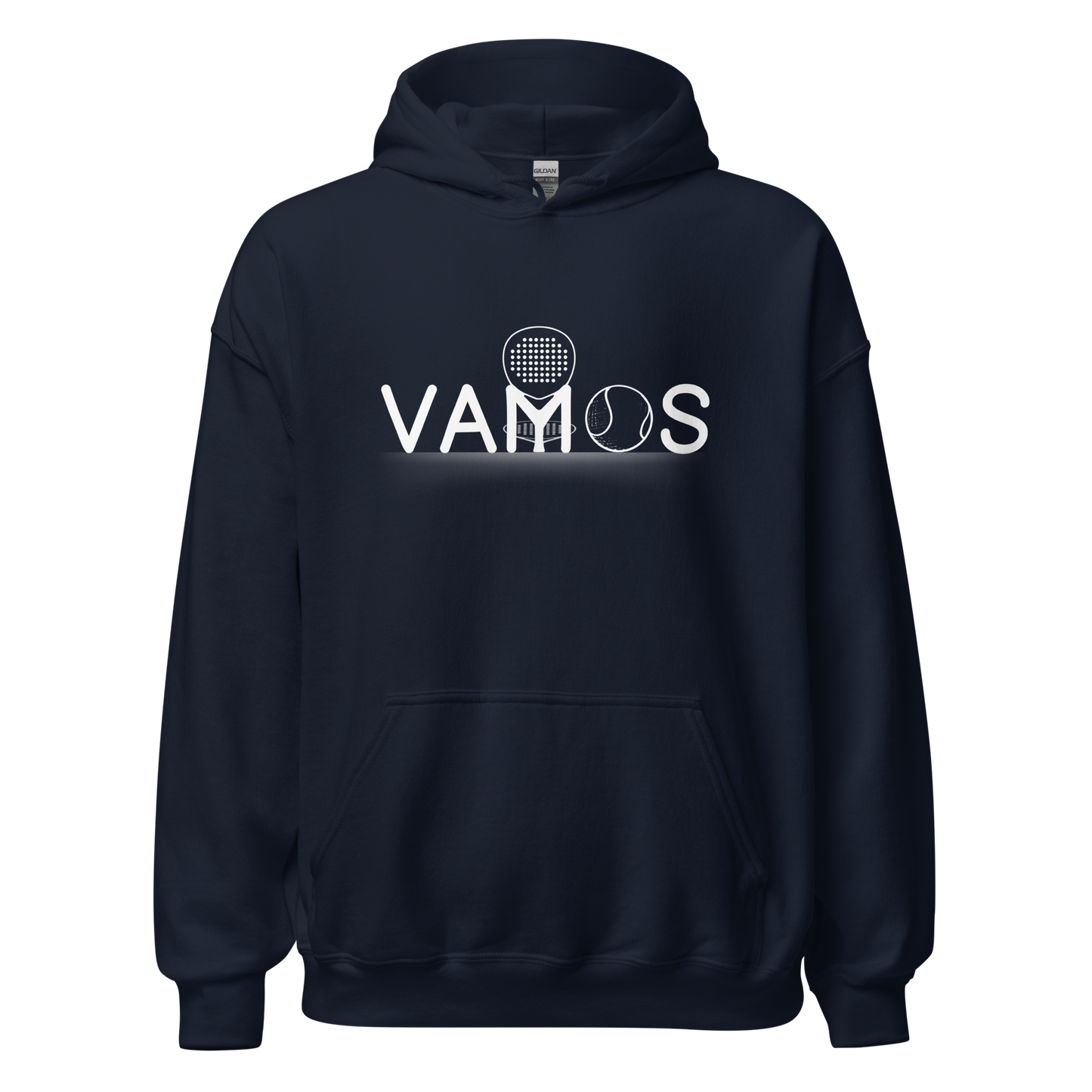 Padel hoodie - Vamos - opdruk wit - S-M-L-XL
