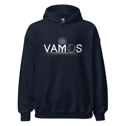 Padel hoodie - Vamos - opdruk wit - S-M-L-XL