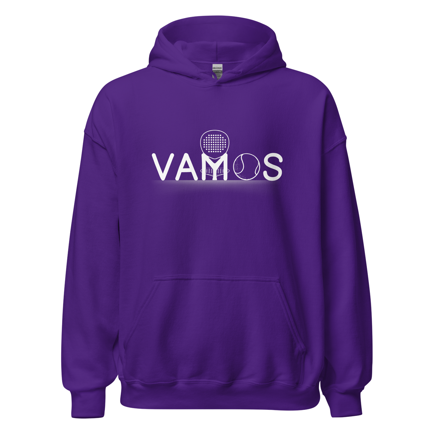 Padel hoodie - Vamos - opdruk wit - S-M-L-XL