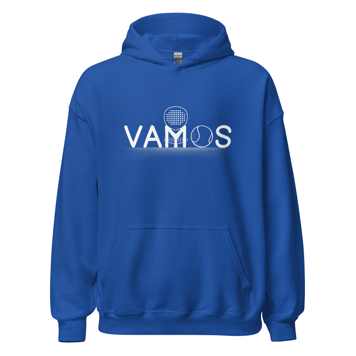 Padel hoodie - Vamos - opdruk wit - S-M-L-XL